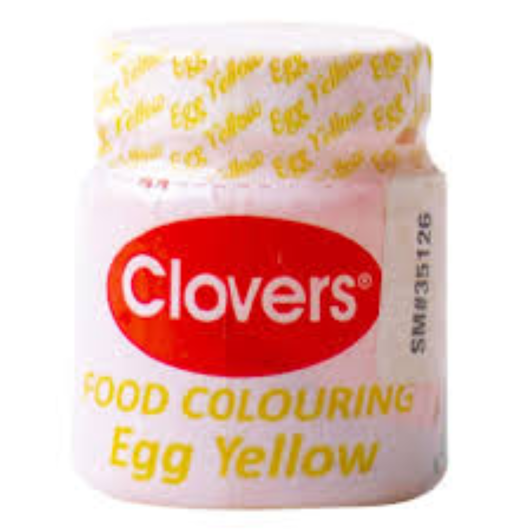 CLOVERS FOOD COLOUR EGG YELLOW 10G